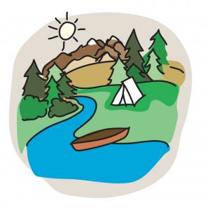 Camping 02 Color-Outline