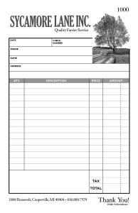 SycamoreLaneInvoice FIN