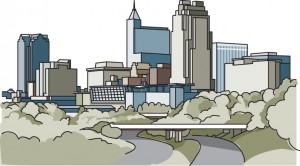 raleigh-north-carolina fin outline